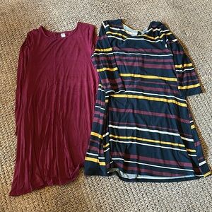 2 Thanksgiving fall dresses